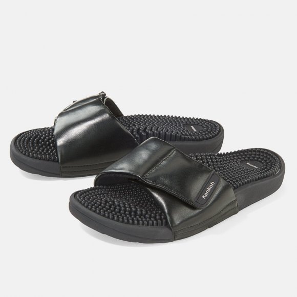 BÄR Kenkoh Massage-Sandalen - Schwarz