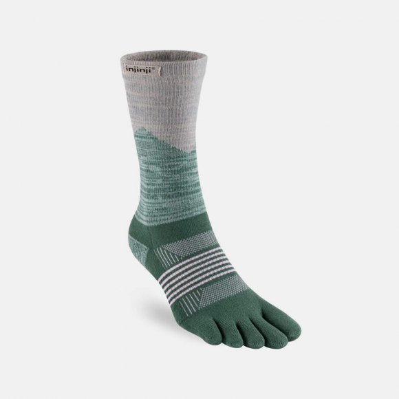 BÄR injinji Trail Zehensocken - Grün / Grau BÄR injinji Trail Zehensocken - Grün / Grau